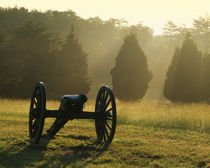 USA, Virginia, Manassas National Battlefield Park, Cannon an... by Danita Delimont