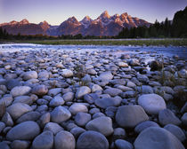 USA, Wyoming, Teton National Park, the Snake River, Teton Range by Danita Delimont