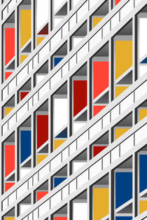 le corbusier Architektur illustration by Sabrina Ziegenhorn