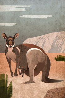Känguru von Sabrina Ziegenhorn