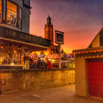 Sir Garnet At Sunset von Vincent J. Newman