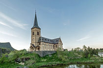 Lofoten Kathedrale - Vagan Kirche  by Christoph  Ebeling