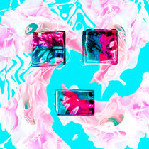 Ice Cubes Flower Face by Alexander Grumeth