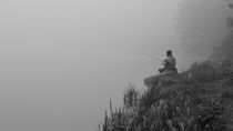 Angler am See / Fisherman at the lake by summit-photos