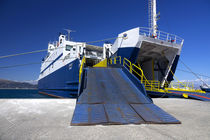 Ionian ferry Ramp  by Rob Hawkins