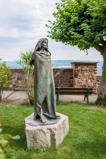 Statue der Hl. Hildegard 07 by Erhard Hess
