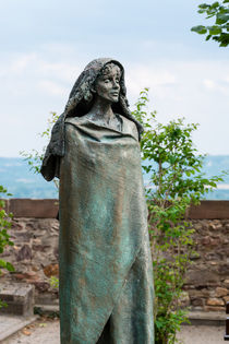 Statue der Hl. Hildegard 83 by Erhard Hess
