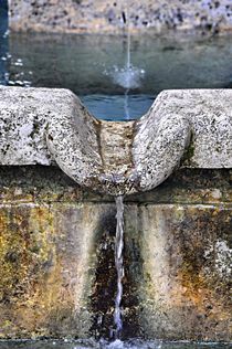 Brunnen in Murnau by Heinz Munk