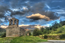 chapel in the mountain in Durro, Catalonia by Thomas Preibsch