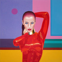 Lady in Red by Vasiliy Zherebilo