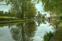 The Canal at Stoke Prior  by Rob Hawkins