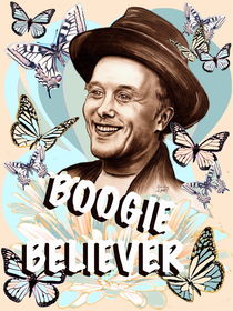 Mark The Boogie Believer by gittagsart
