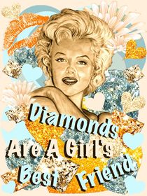 Diamonds Are A Girl's Best Friend by gittagsart