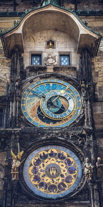 Astronomical Clock, Prague, Czech Republic by Tomas Gregor