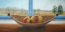 Drei Birnen am Fenster von Lidija Kämpf