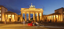 Brandenburger Tor bei Abenddämmerung, Berlin, Deutschland, Europa von Torsten Krüger