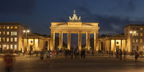 Brandenburger Tor bei Abenddämmerung, Berlin, Deutschland, Europa by Torsten Krüger