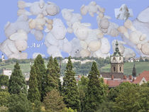 Schäfchenwolken von Anni Freiburgbärin von Huflattich
