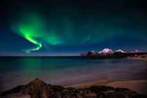 Aurora borealis, by Stein Liland