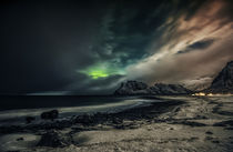 Brewing aurora borealis by Stein Liland