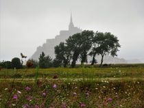 Silhouette (le Mont-St-Michel) von minnewater