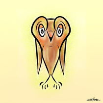 Shy Owl von Vincent J. Newman