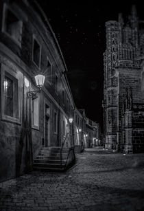 Alley at the Prague Castle by Tomas Gregor