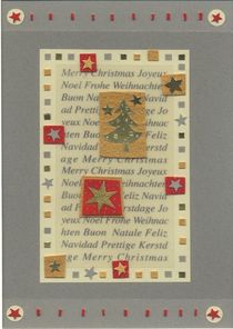Weihnachtskarte Mehrsprachig by seehas-design