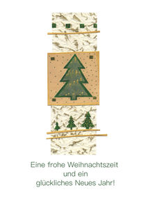 Weihnachtskarte Tannenbaum by seehas-design