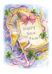 Neujahrskarte by seehas-design