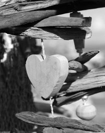 Wooden Heart by Helen Parker