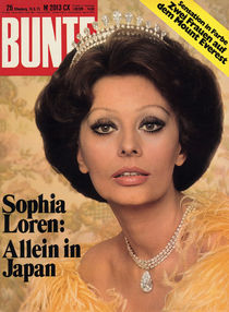 Sophia Loren: BUNTE Heft 26/75 von bunte-cover