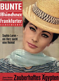 Sophia Loren: BUNTE Heft 34/63 von bunte-cover