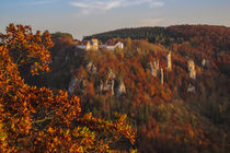 Burg Wildenstein im herbstlichen Gewand - Naturpark Obere Donau von Christine Horn