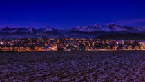 Evening Tatras from Strba by Tomas Gregor