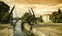 Van Gogh Brücke in Arles, Provence, Frankreich  by travelstock44