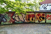 Graffiti an Garagentoren by assy