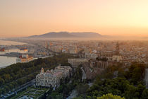 Aussichtspunkt Gibralfaro, Malaga, Andalusien , Spanien von travelstock44