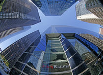 Hauptsitz Fitch Ratings, Finanzdistrikt Manhattan, New York, von travelstock44