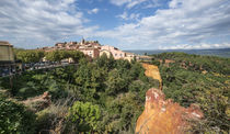 Roussillon Village, Luberon, Provence, Frankreich  by travelstock44