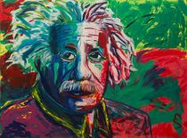 Albert Einstein by Eva Solbach