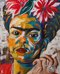 Frida Kahlo by Eva Solbach
