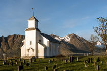 Gimsoy Kirche auf den Lofoten von Christoph  Ebeling