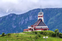 Borge Kirche auf den Lofoten  by Christoph  Ebeling