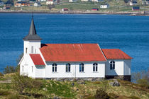 Sildpollnes Kirche auf den Lofoten by Christoph  Ebeling