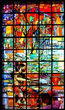 Stain glass by Claudio Boczon
