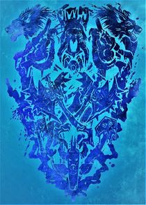 Warcraft: Shaman Crest by succulentburger