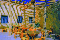 Cafe auf Korfu  von Christoph  Ebeling