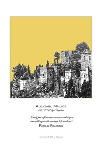Alcazaba Málaga von Angie  Brenner