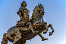 Goldener Reiter in Dresden von Christoph  Ebeling